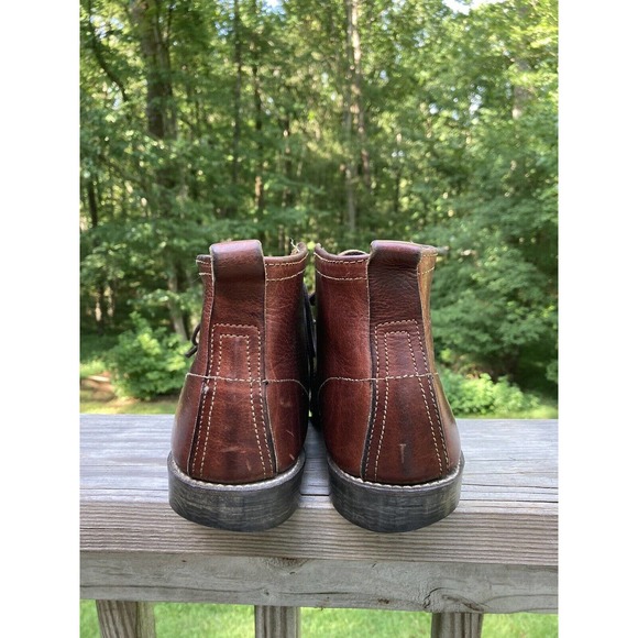 Vintage ORVIS Brown Leather Gro-Cord Chukka Chelsea Boot Shoes MEN’s Sz 10 - Picture 4 of 6